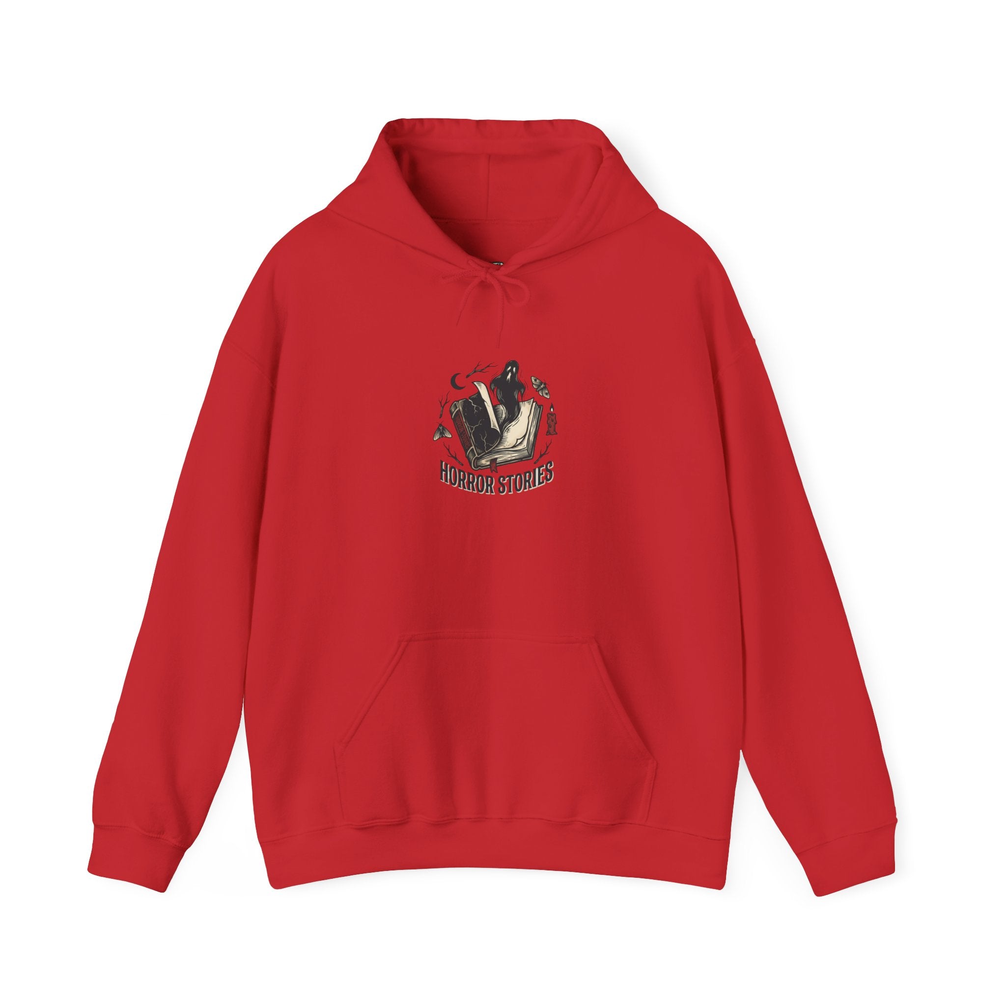 Horror Stories Hoodie — Vintage Ghost Story Graphic Pullover