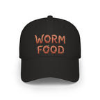 Worm Food Low Profile Baseball Cap