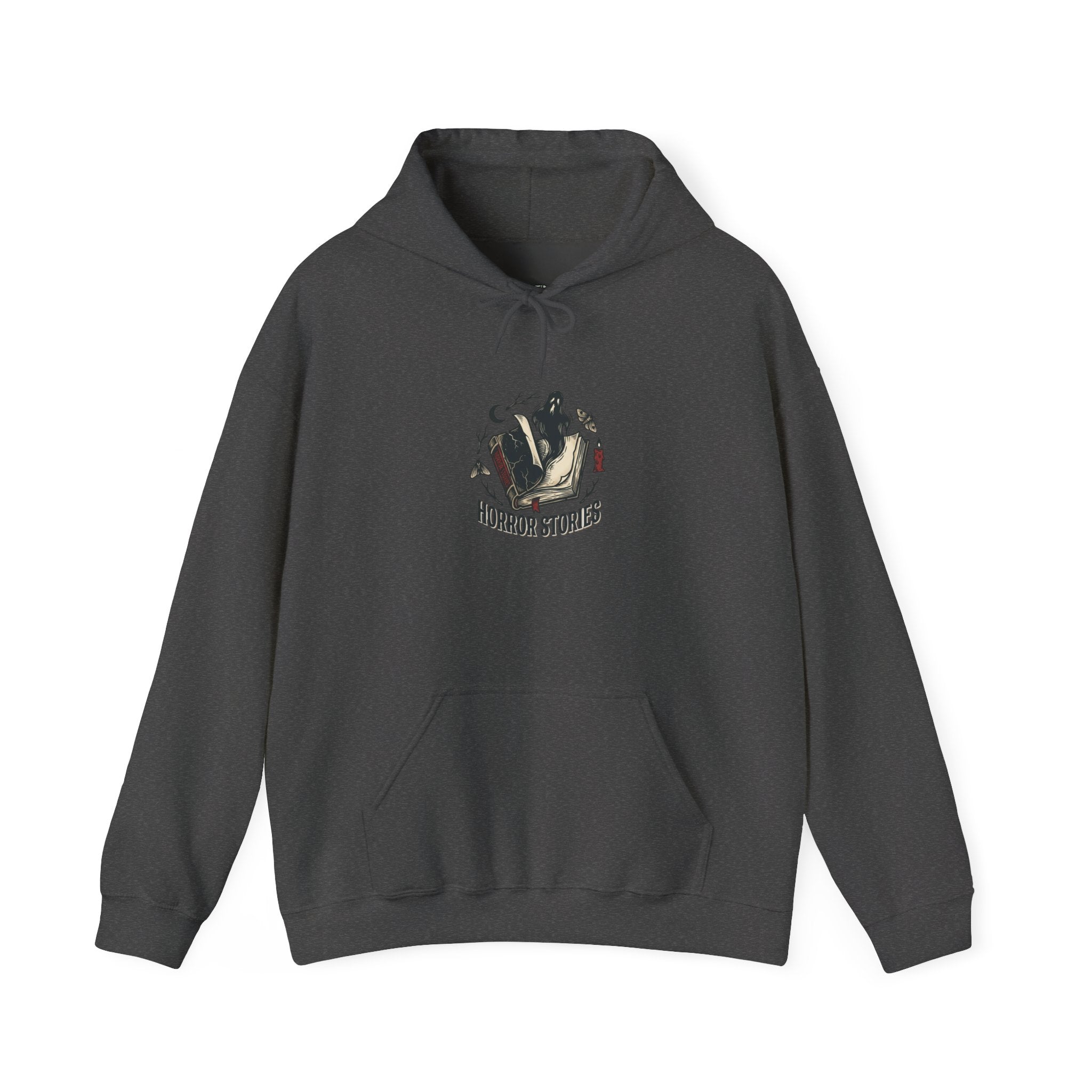 Horror Stories Hoodie — Vintage Ghost Story Graphic Pullover