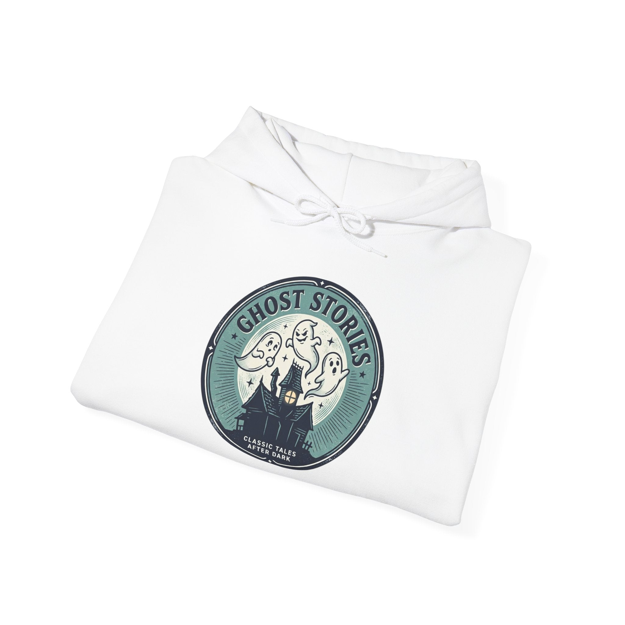 Ghost Stories Hoodie – Spooky Retro Campfire Design