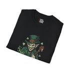 Leprechaun Skull T-Shirt — Creepy Irish St. Patrick’s Day Tee