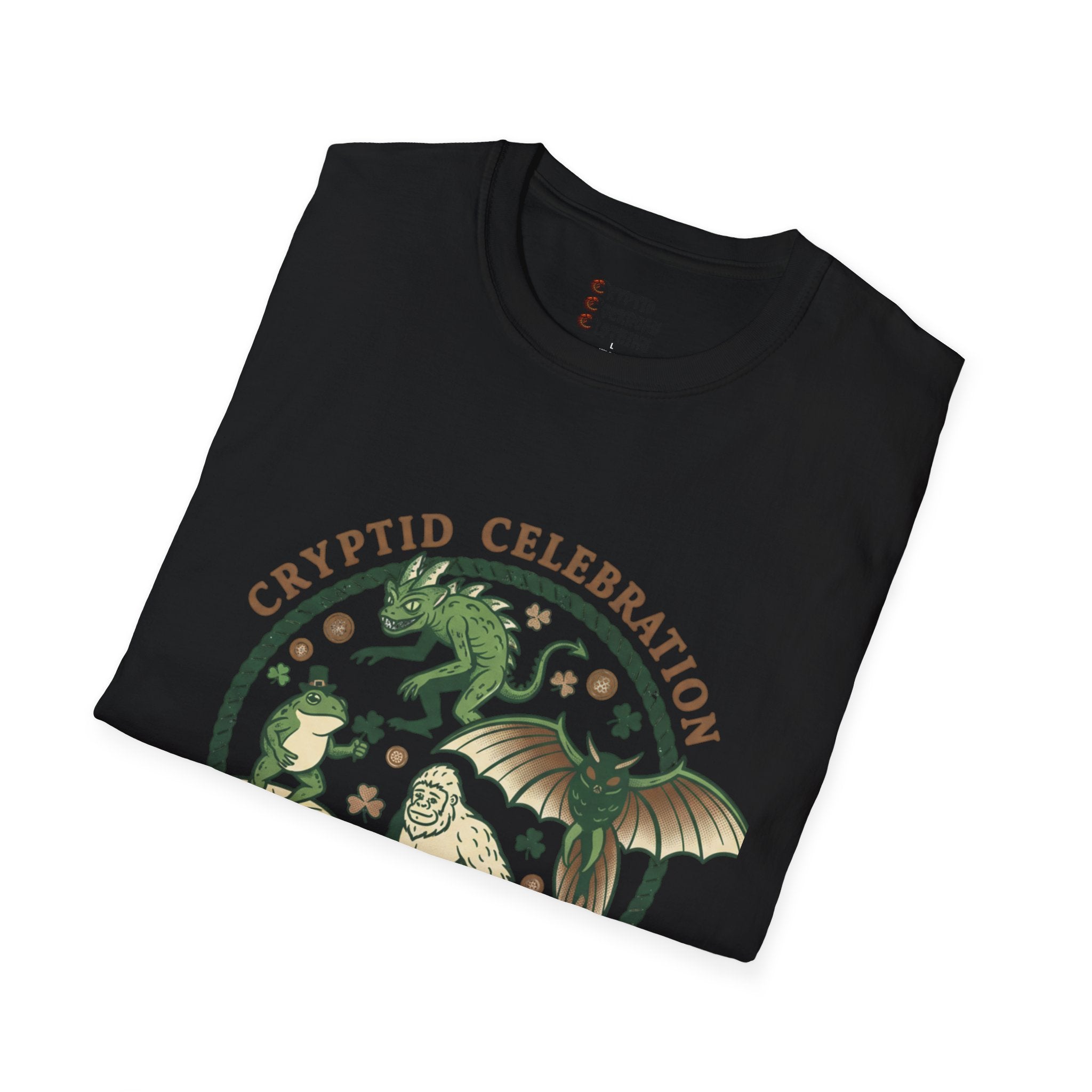 T-Shirt - "Cryptid Celebration: Saint Patrick's Day" Graphic Tee
