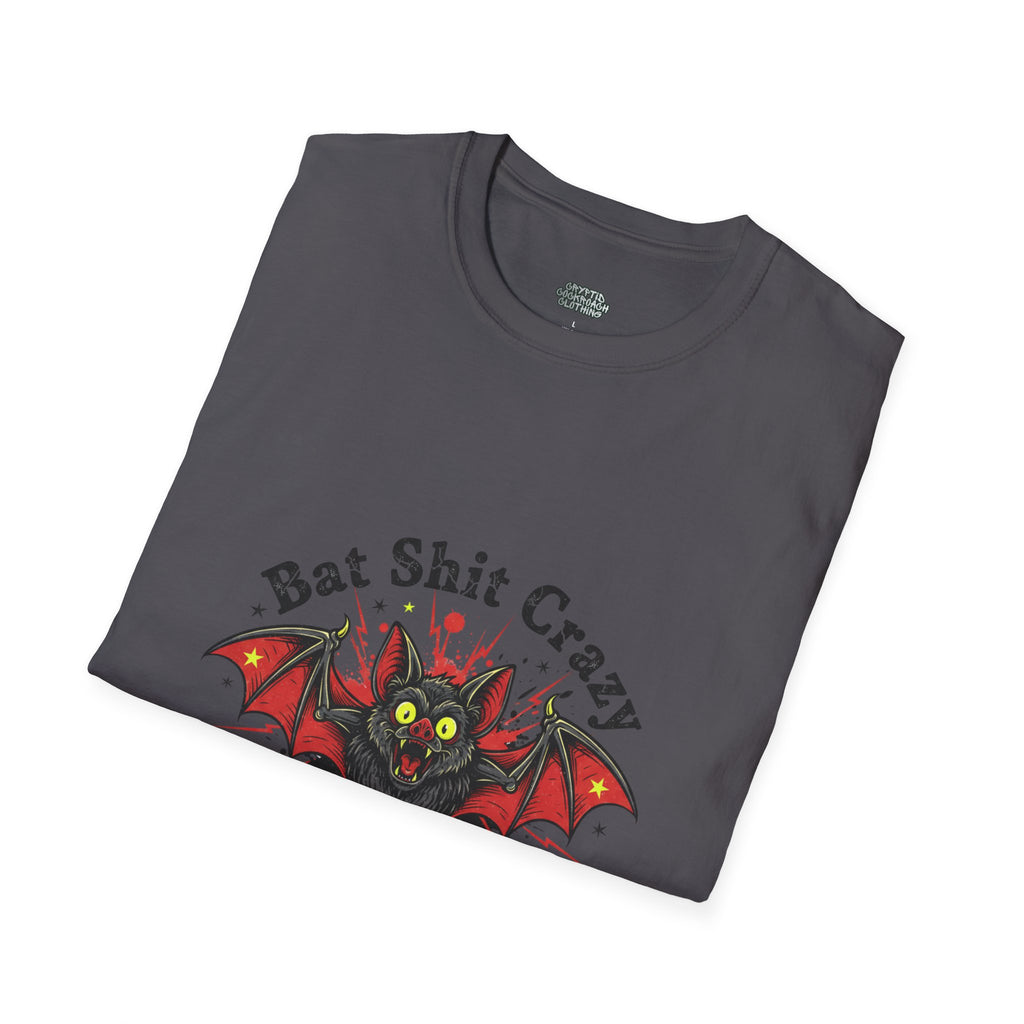 Bat shit crazy Unisex Softstyle T-Shirt
