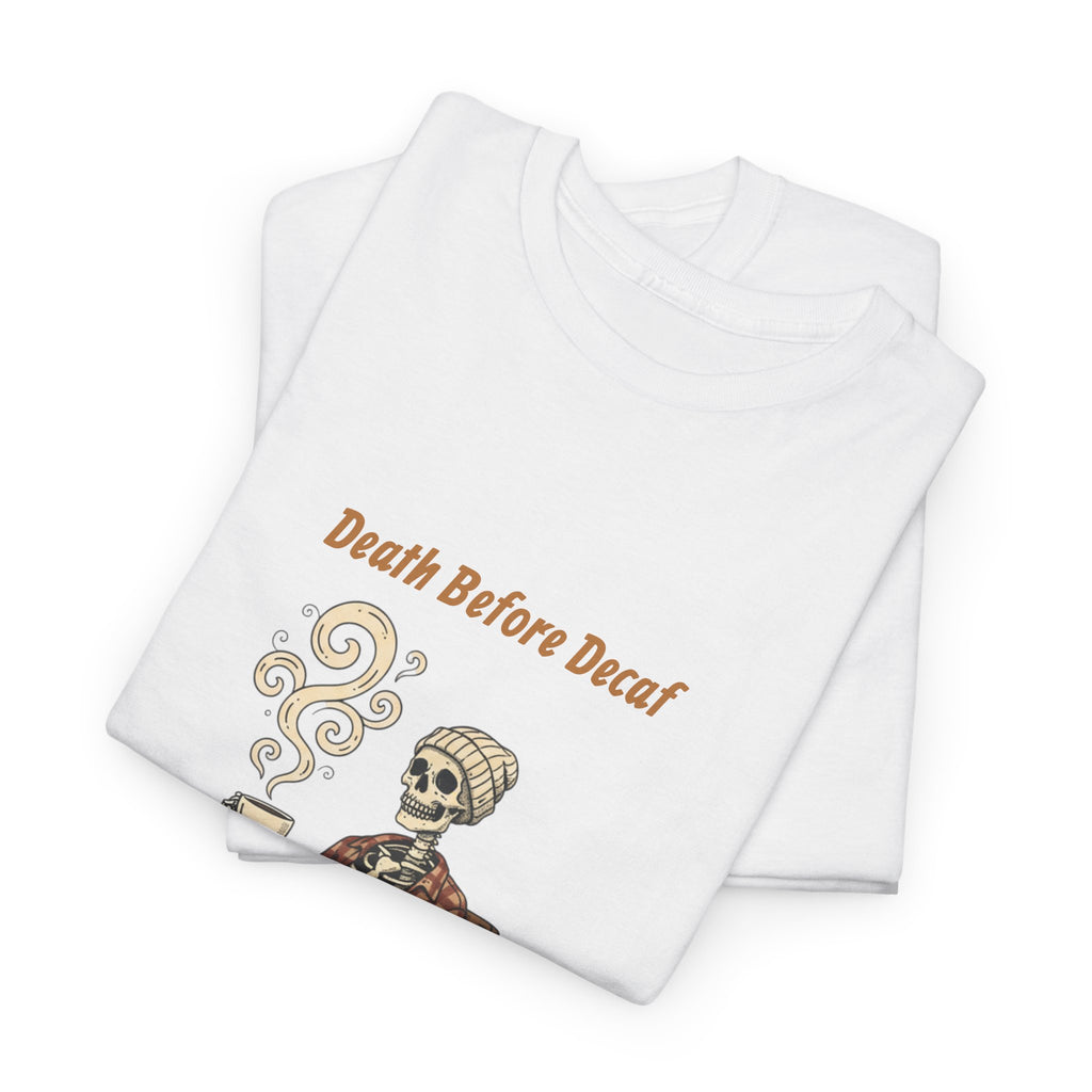 Coffee Unisex Heavy Cotton Tee