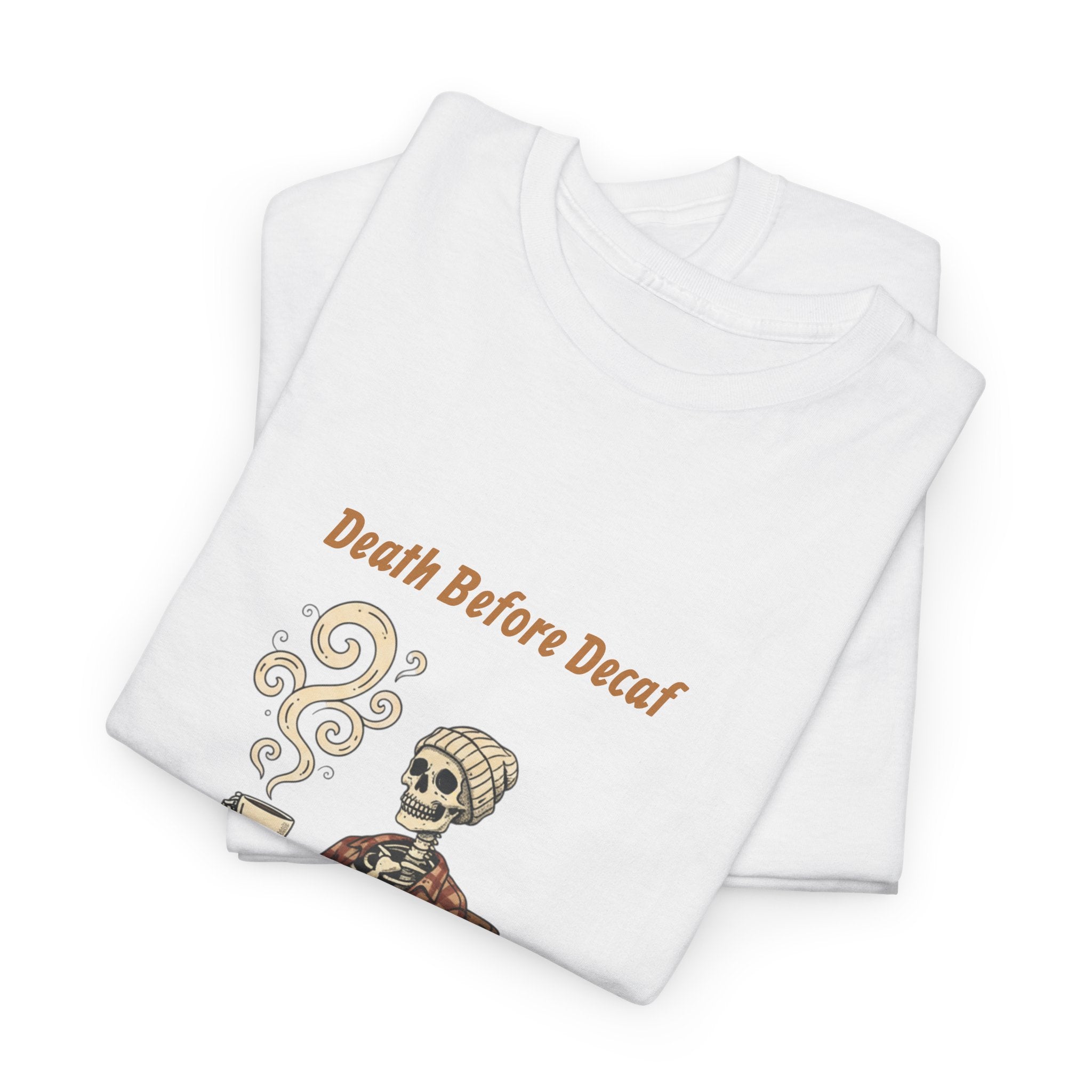 Coffee Unisex Heavy Cotton Tee