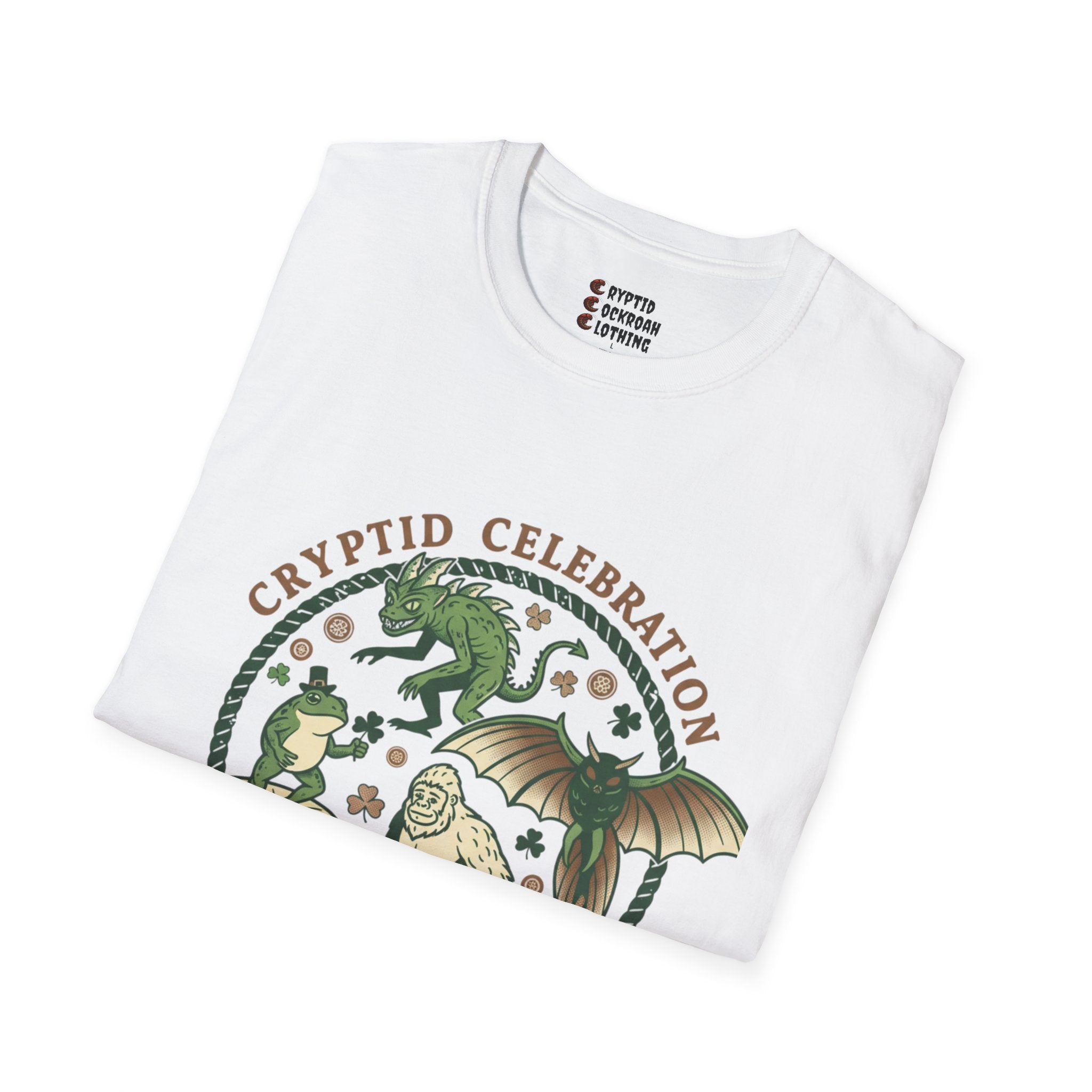 T-Shirt - "Cryptid Celebration: Saint Patrick's Day" Graphic Tee