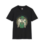 St. Patrick’s Day Skeleton T-Shirt — “Pinches Get Stitches” Shamrock Tee