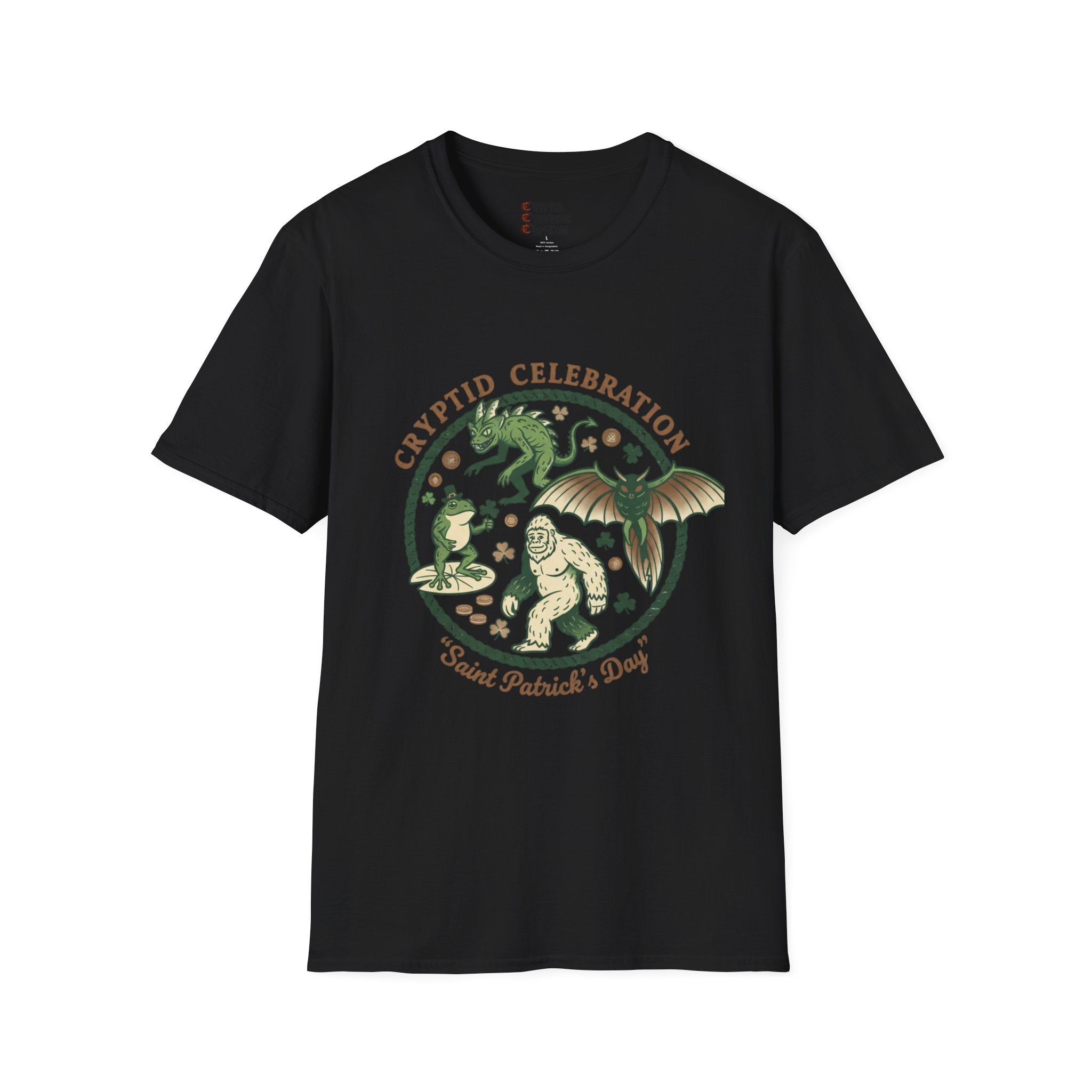 T-Shirt - "Cryptid Celebration: Saint Patrick's Day" Graphic Tee