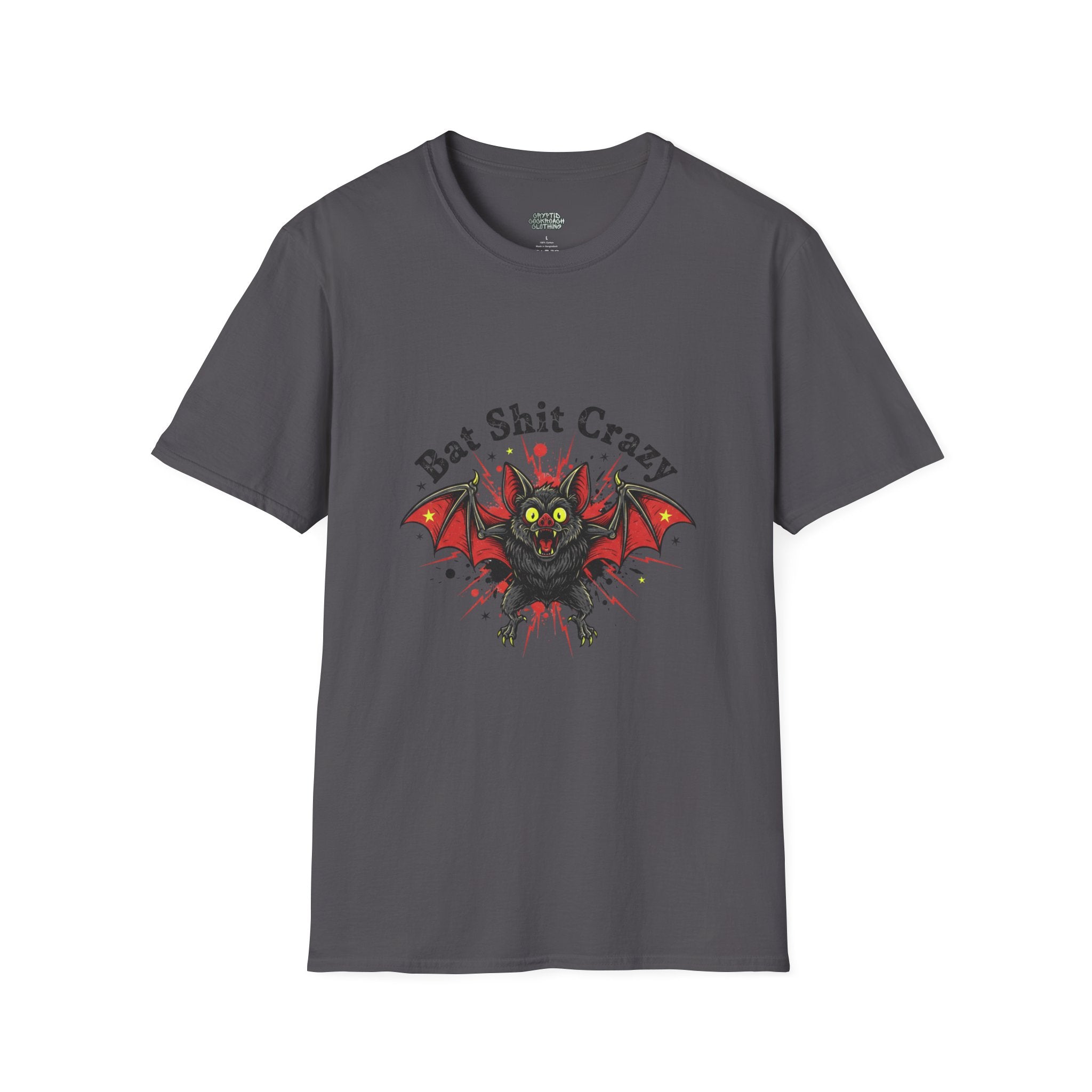 Bat shit crazy Unisex Softstyle T-Shirt