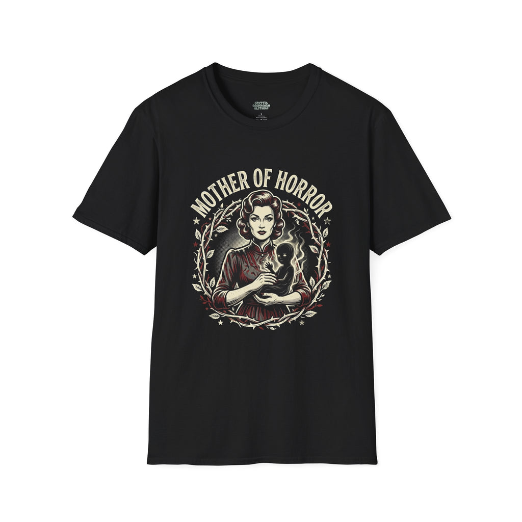 Mother of Horror T-Shirt – Retro Gothic Mom Graphic Tee