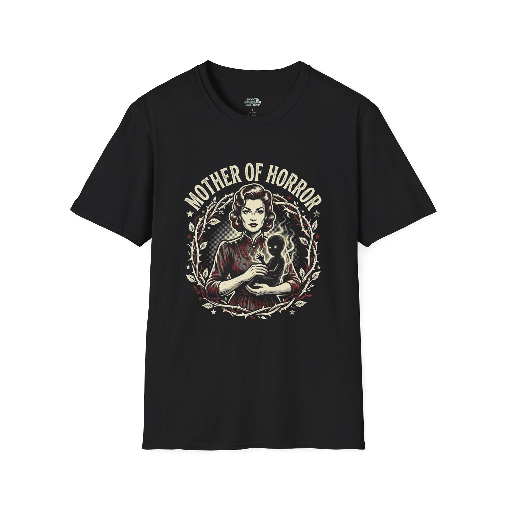 Mother of Horror T-Shirt – Retro Gothic Mom Graphic Tee