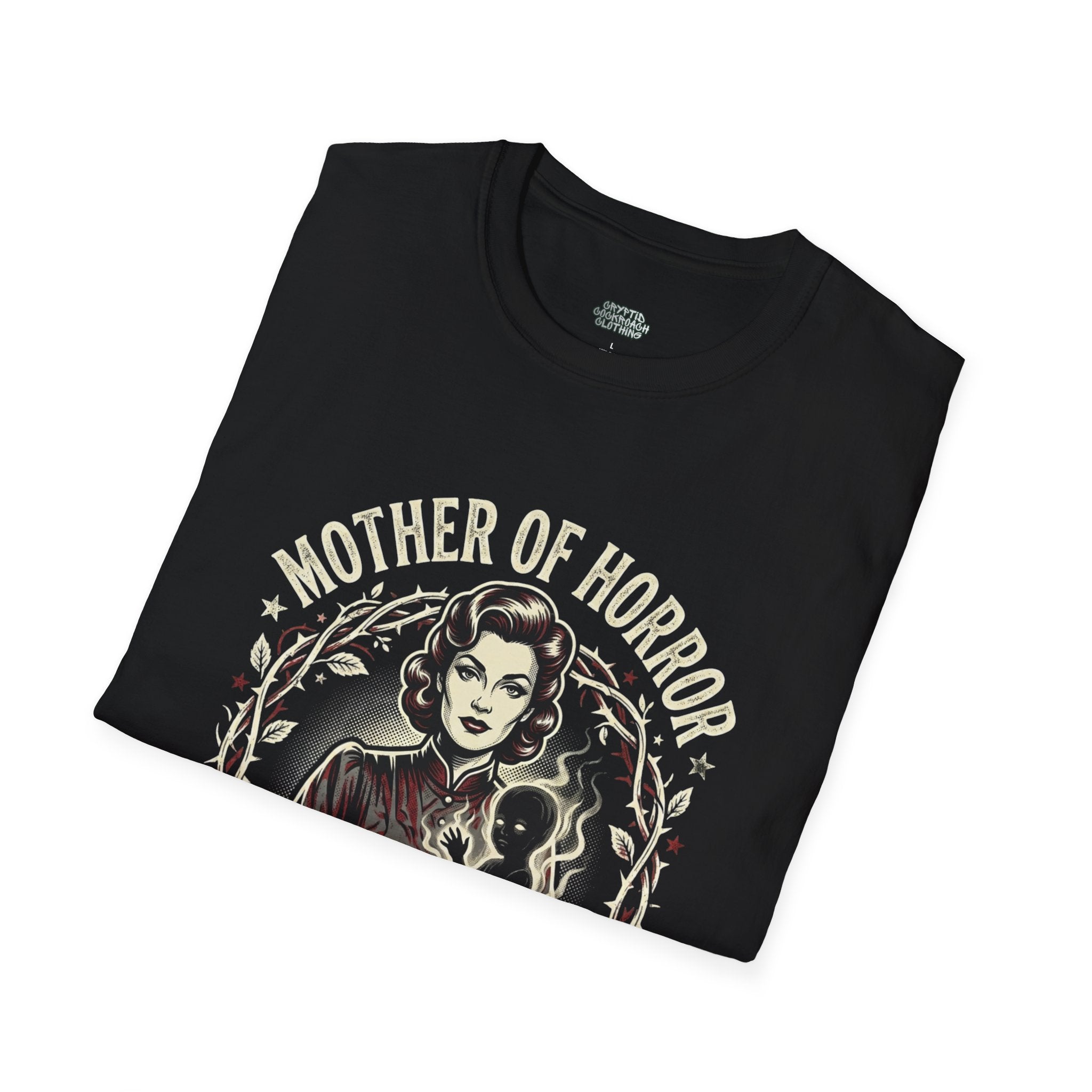 Mother of Horror T-Shirt – Retro Gothic Mom Graphic Tee