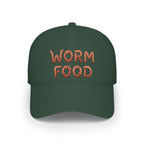 Worm Food Low Profile Baseball Cap