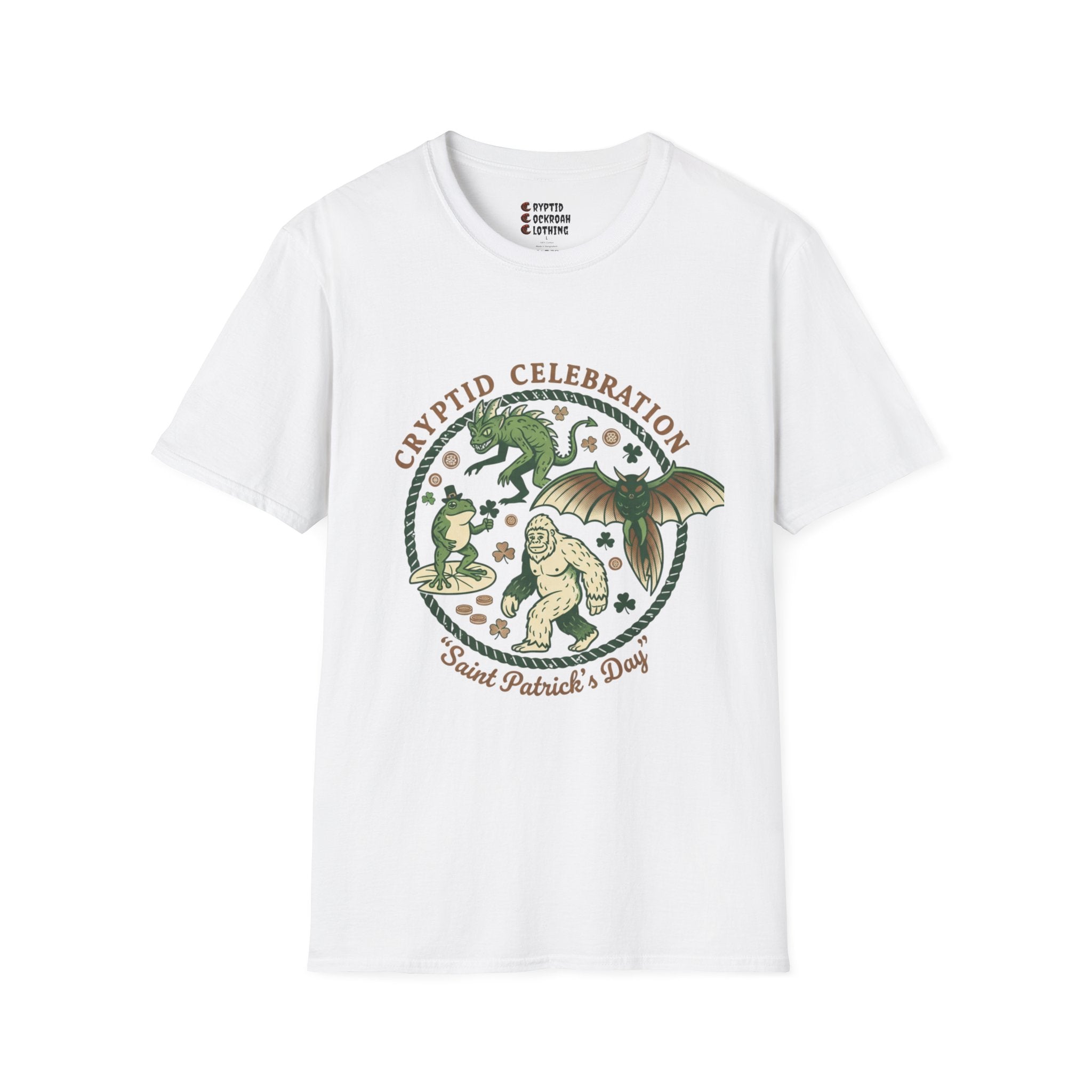 T-Shirt - "Cryptid Celebration: Saint Patrick's Day" Graphic Tee